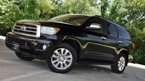 2008 toyota sequoia platinum navigation sunroof heated &amp; cool seats sat.radio