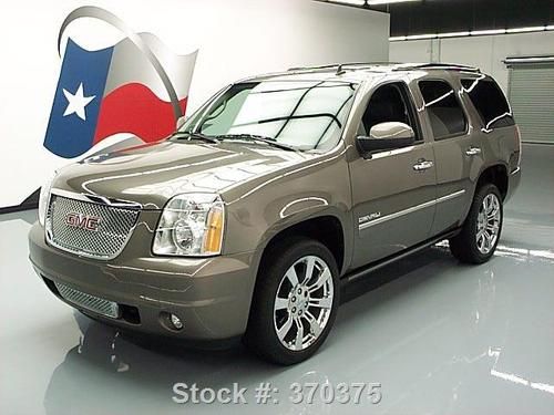 2011 gmc yukon denali awd sunroof nav rear cam dvd 22's texas direct auto