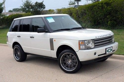 2004 land rover range rover hse