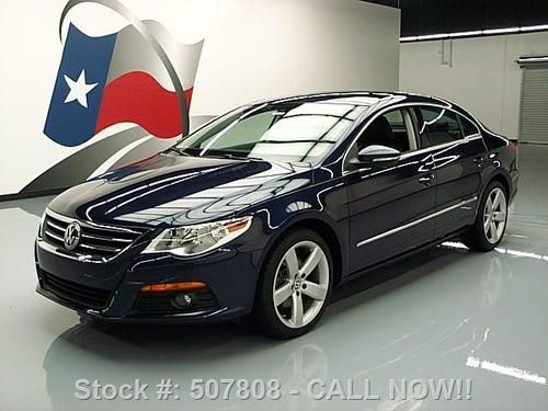 2012 volkswagen cc lux 2.0t turbocharged nav 31k miles texas direct auto