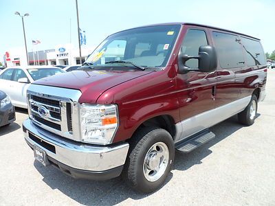 2008 ford e150 7 passenger window van people mover