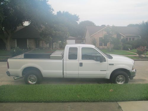 2001 ford f-250 super duty xlt extended cab pickup 4-door 7.3l