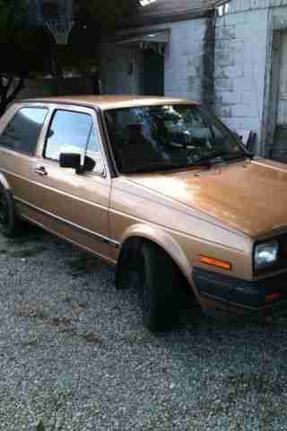 1985 volkswagen golf diesel, image 2