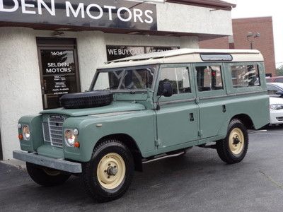 *** 1981 landrover defender 109 wagon ***