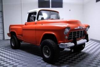 1956 chevrolet 3100 pickup 4x4 - one of a kind restored 4x4!