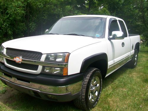 No reserve 2003 chevrolet silverado z71 1500 ls 4x4 ext cab pickup 4-door 5.3l