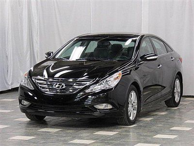 2011 hyundai sonata limited 33k wrnty navigation cam  dvd 2 screens mroof