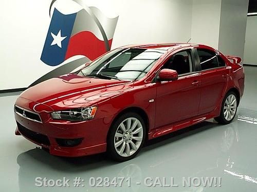 2011 mitsubishi lancer gts automatic ground effects 24k texas direct auto