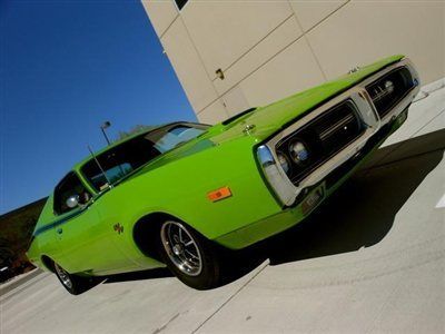 1972 dodge charger original california car 4 speed ac 440 rt tribute @no reserve