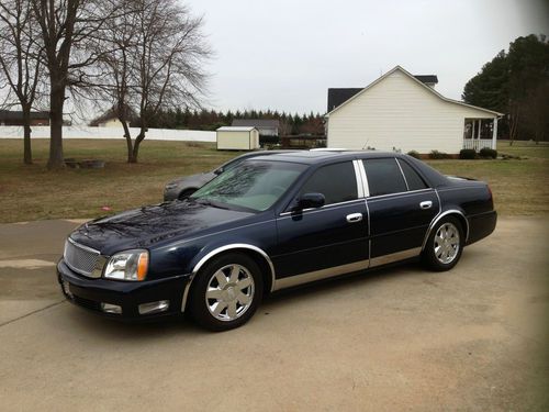 Super clean 2003 cadillac deville dts sedan 4-door 4.6l