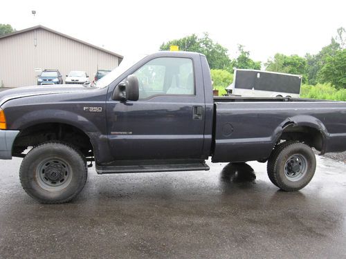 1999 ford f350 4x4 7.3 powerstroke diesel 1 owner 57k miles fleet maintained