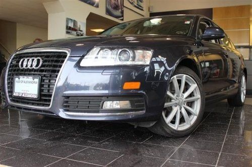 2009 audi a6 prestige with navigation leather sunroof
