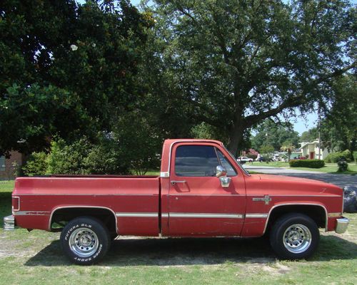 1985 Chevrolet C-10 Scottsdale (SWB) in good, unmolested condition., image 5