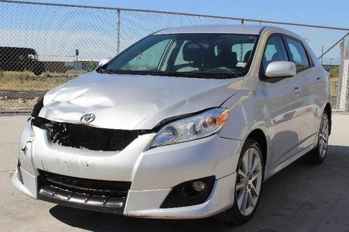 2009 toyota matrix xrs damaged salvage low miles runs! economical wont last l@@k