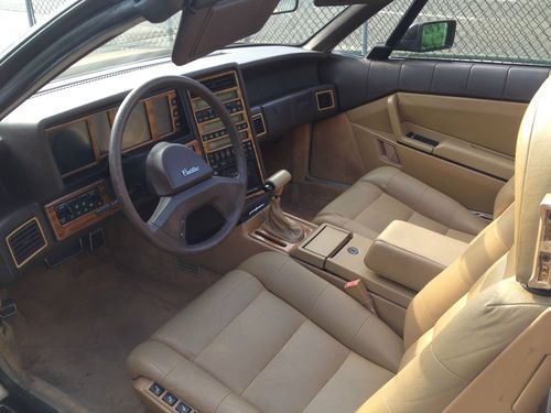 1987 Cadillac Allant'e  very clean low miles... beautyful car..soft top  hard top, image 5