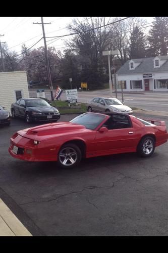 1988 chevrolet camaro iroc-z custom lt-1 corvette motor