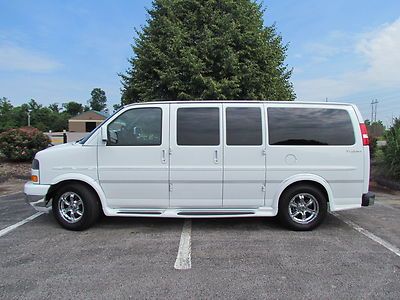 Savana conversion van: explorer limited package, super clean, 15" tv. power sofa