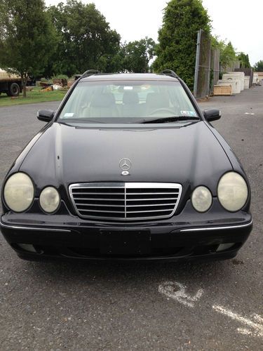 2002 mercedes benz e320 4 matic wagon no reserve s210