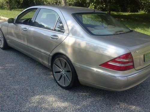 2000 mercedes-benz s500 base sedan 4-door 5.0l