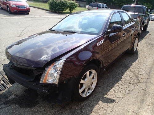 2008 cadillac cts, salvage, damaged, 28k miles, damaged, wrecked, sedan