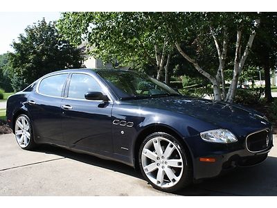 2006 maserati quattroporte sport gt 4.2l 400 horsepower low miles beautiful car