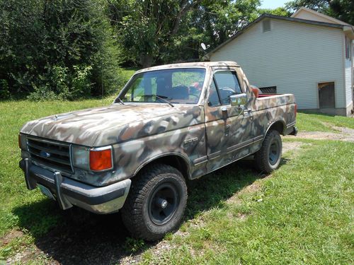 1987 ford bronco xlt sport utility 2-door 5.0l fuel injected go buckwild!!!