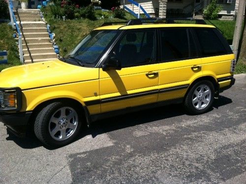 2002 p38 range rover borrego edition( with a rebuilt engine!) only 100 made!