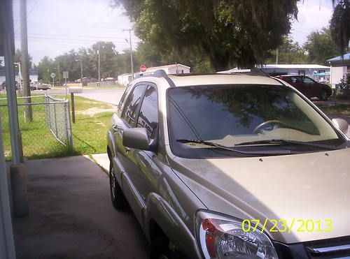 2005 Kia Sportage 4-door champagne outside tan leather interior low milage, US $10,000.00, image 3