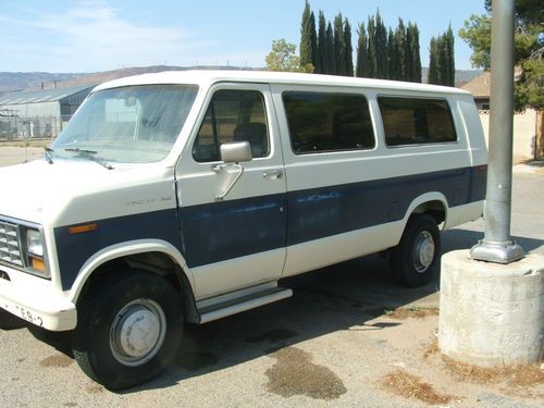 1989 ford e-350 van