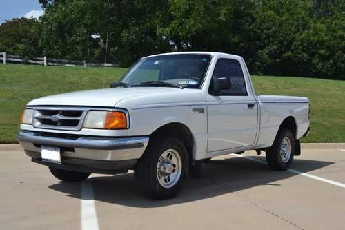 1997 ford ranger xlt standard cab pickup 2-door 2.3l - single owner - automatic