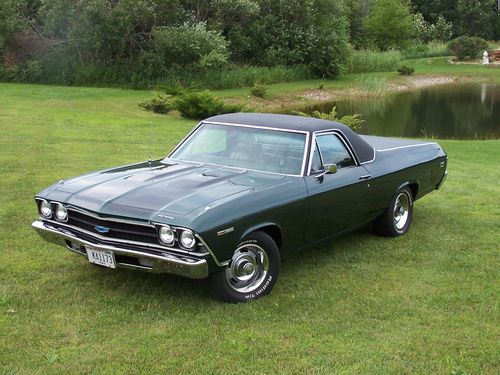 1969 chevrolet el camino in restored condition