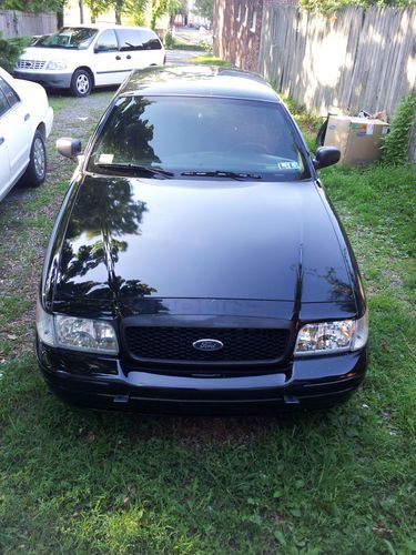 2007 ford crown victoria police interceptor sedan 4-door 4.6l