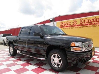 Awd crew cab 6.0l leather sunroof onstar 5 passenger seating door locks, power