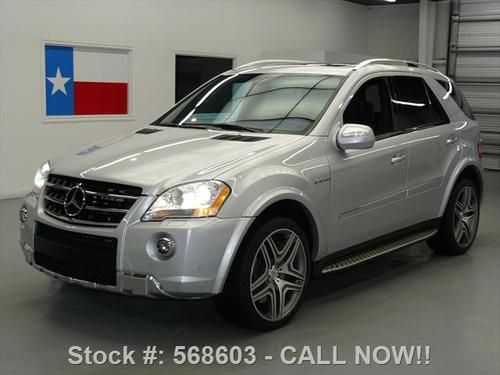 2010 mercedes-benz ml63 awd amg sunroof nav dvd 29k mi texas direct auto