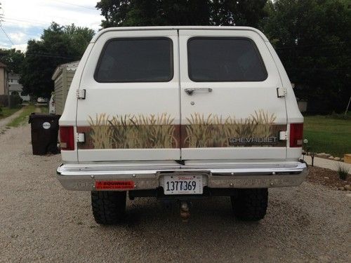 1991 Lifted Chevrolet Suburban Custom Camo Off Road 4 Inch Lift Chevy Truck 4X4, image 4