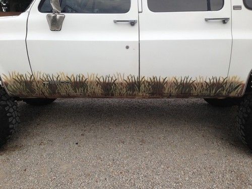 1991 Lifted Chevrolet Suburban Custom Camo Off Road 4 Inch Lift Chevy Truck 4X4, image 11
