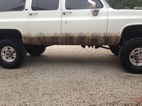 1991 Lifted Chevrolet Suburban Custom Camo Off Road 4 Inch Lift Chevy Truck 4X4, image 14