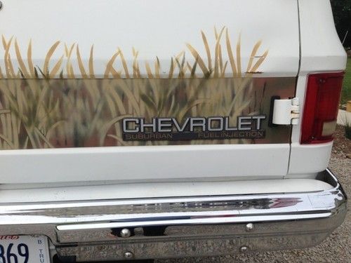 1991 Lifted Chevrolet Suburban Custom Camo Off Road 4 Inch Lift Chevy Truck 4X4, image 18