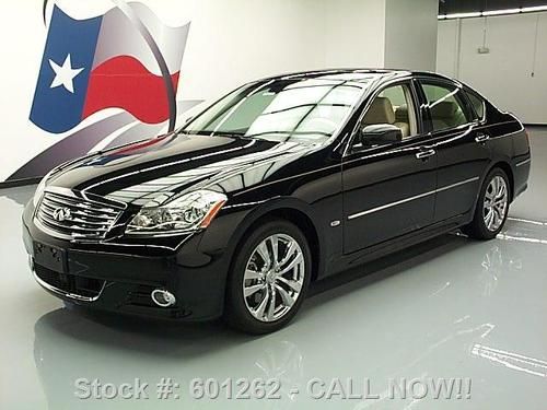 2008 infiniti m35 sunroof nav rear cam tech pkg 17k mi texas direct auto