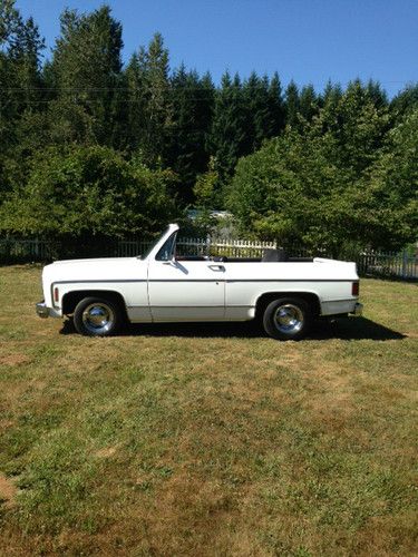 1976 k5 blazer 2wd full convertible