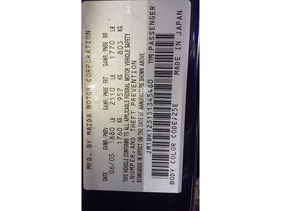 2005 Mazda 3s Dealer Trade-In, image 7