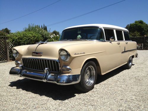 1955 chevy 210 4 door wagon