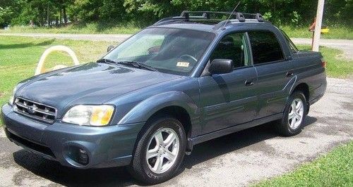 2005 subaru baja sport crew cab pickup 4-door 2.5l