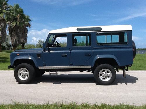 1988 land rover 200 tdi defender 110 county sw 55k on tdi florida title upgrades