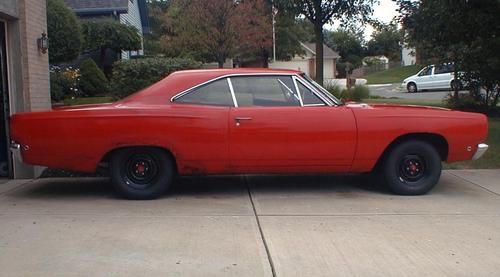 1968 plymouth roadrunner, 383, auto. no reserve