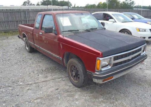 1992 chevrolet s10 base extended cab pickup 2-door 4.3l