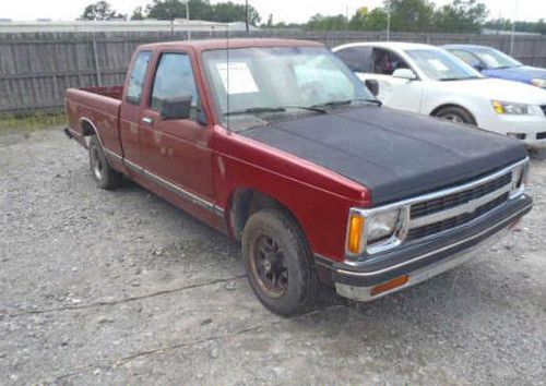 1992 chevrolet s10 base extended cab pickup 2-door 4.3l