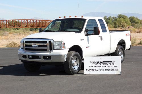 2005 ford f250 diesel 4x4 super cab 111k miles loaded 4wd powerstroke see video