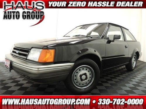 1988 ford escort pony hatchback only 14k miles! cleanest on ebay!!