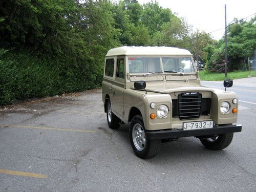 1981 LAND ROVER SERIES 3 DIESEL 2.25 excellent condition, US $16,800.00, image 10